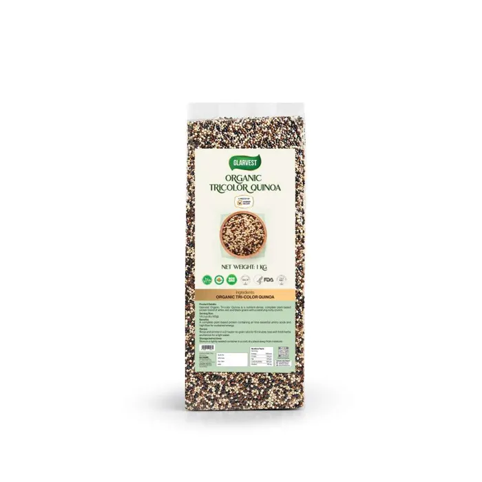 Glarvest Organic Tri-color Quinoa 1 Kg